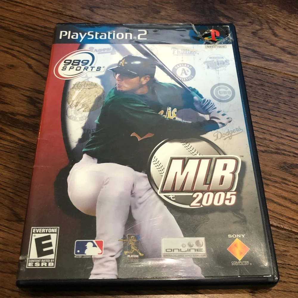 PlayStation 2 2005 MLB Major League Baseball GAME with box and Manual
